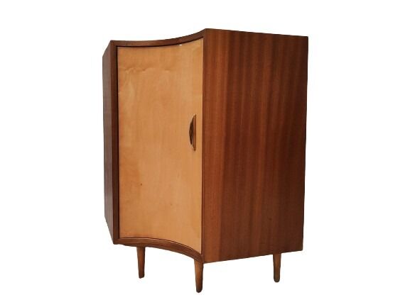 Mid Century corner cabinet