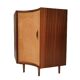 Mid Century corner cabinet