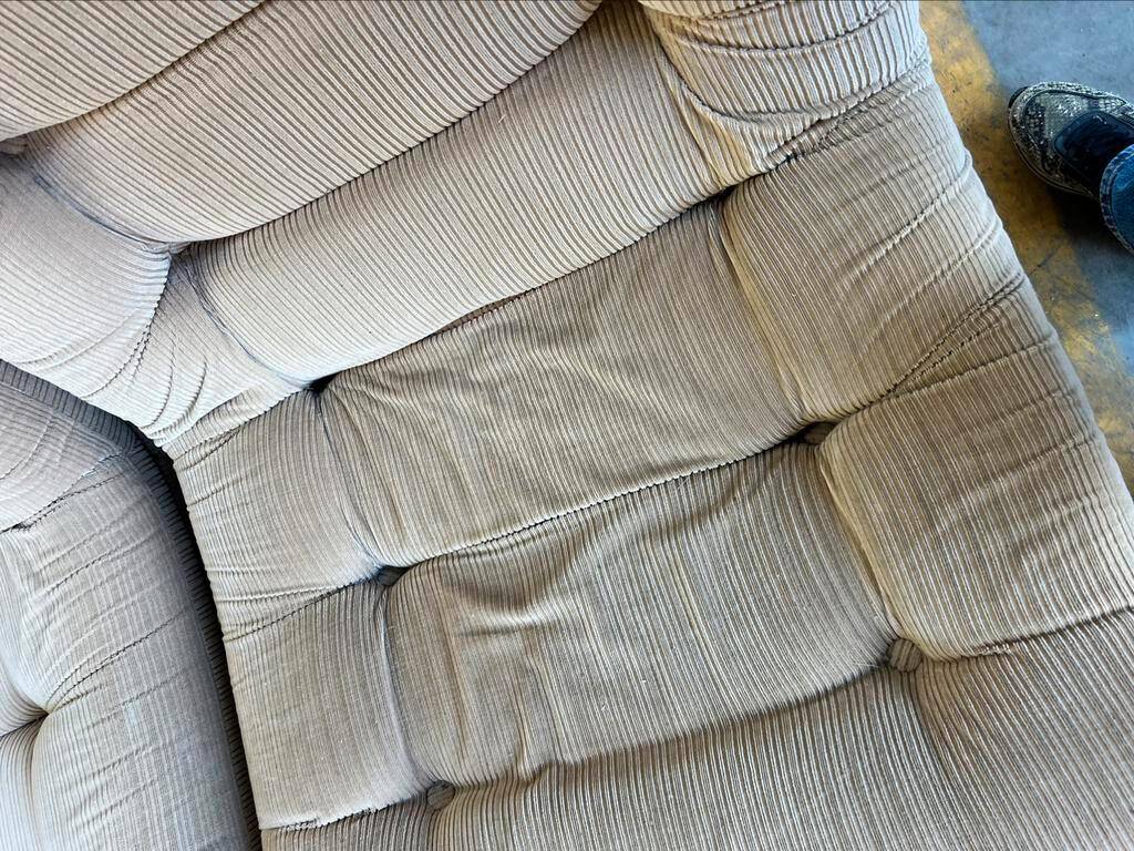 Set of 2 vintage meurop modular armchairs / single seat