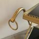Brass and glass service trolley