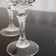 Set of 6 liqueur glasses Cristal d'Arques model Auteuil
