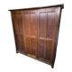 3-door workshop cabinet in solid oak
