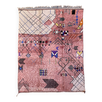 Colorful Beni M'Rirt Berber rug - 362 x 258 cm