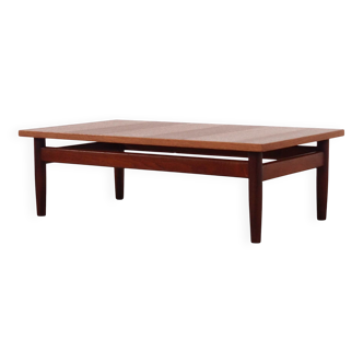 Oak coffee table, Danish design, 1970s, made in Denmark