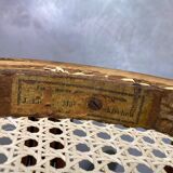 Curved wooden dining chair by Löbl Wieisskirchen