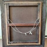 Oil portrait XVIIIth