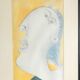 Picasso, reproduction "woman's head" preparatory drawing Guernica