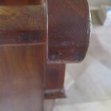 Antique trunk bench - Louis Philippe style - trunk seat - solid wood