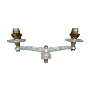 Applique orientable double - bras laiton