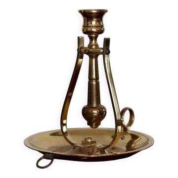 Swedish brass candlestick