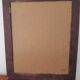 Rectangular mirror in gilded wood