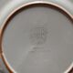 Set of 5 Niderviller flat plates in porcelain