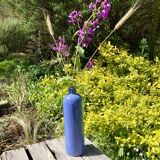 Light blue glazed stoneware bottle