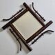 Bamboo wall mirror, Japanese style, late 19th century, 40 cm
