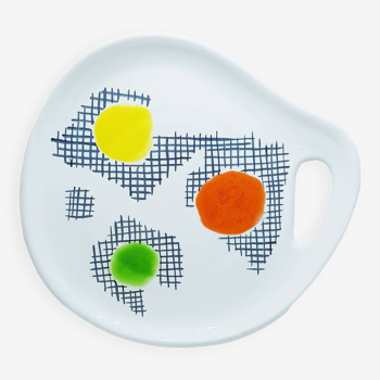 Hand made abstract platter