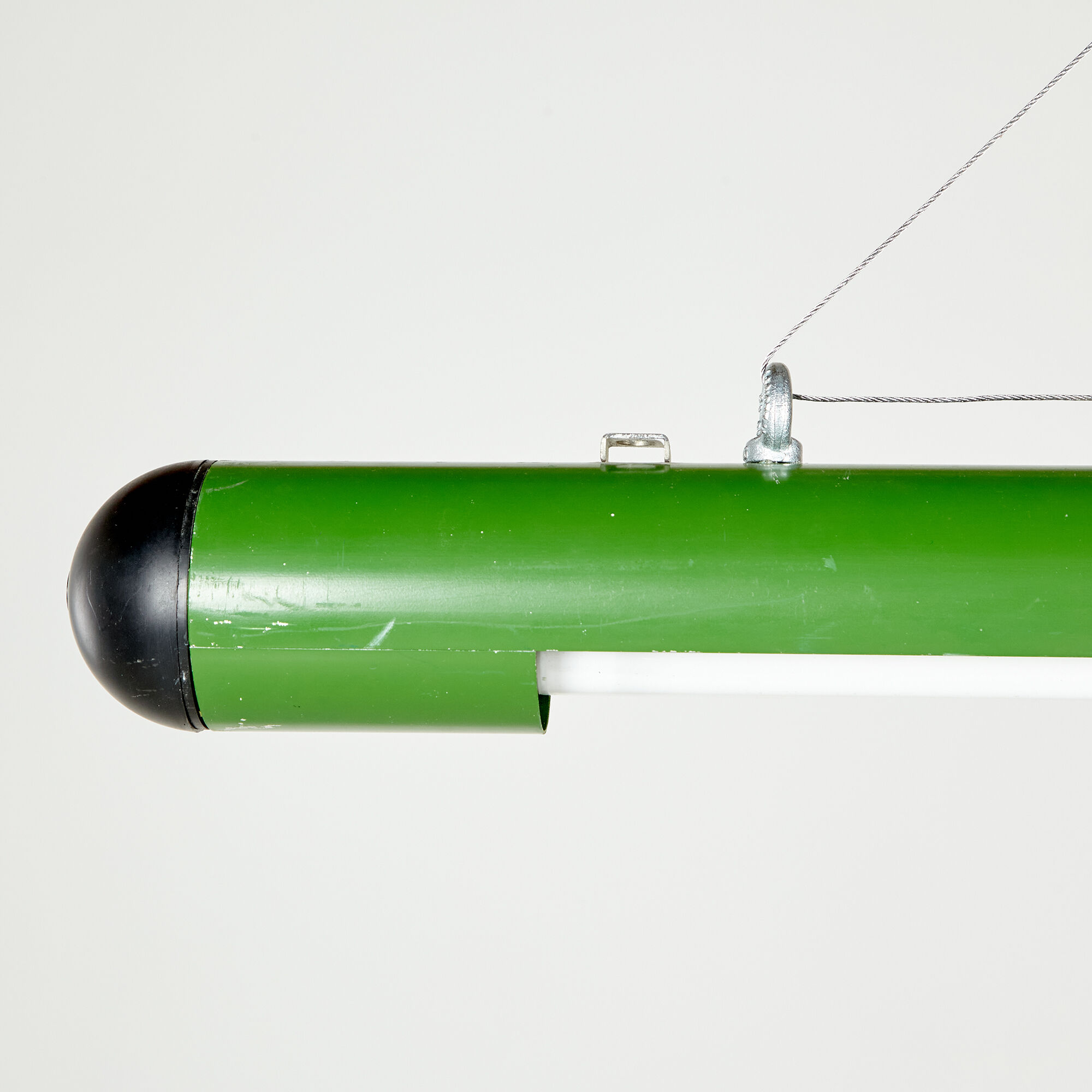 Tubular industrial lamp