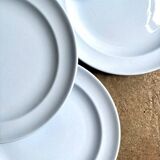 6 Villeroy & Boch blue earthenware dessert plates