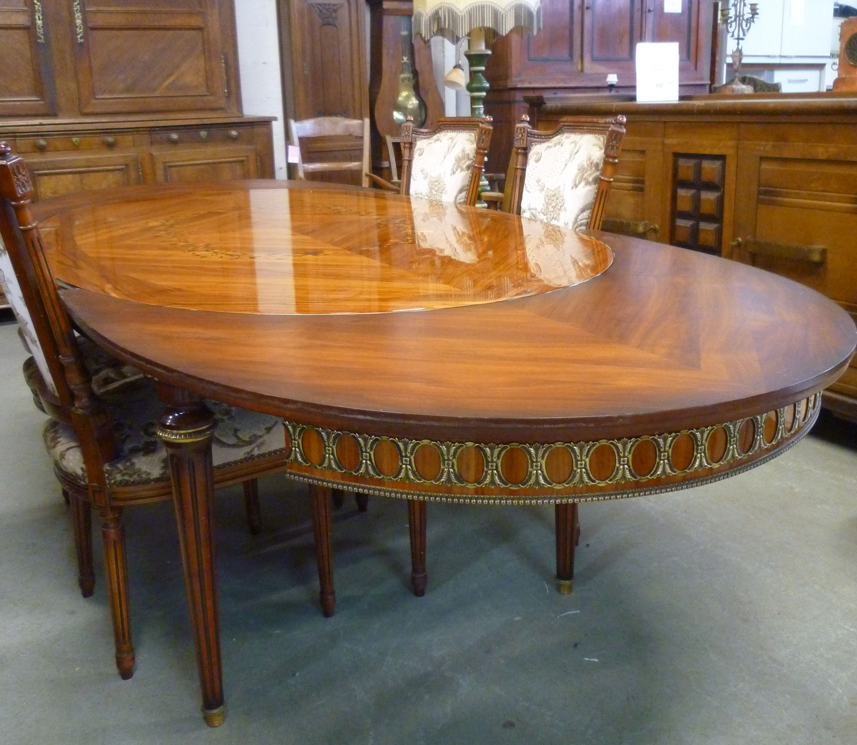 Table rosewood Style Louis XVI