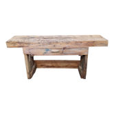 Old workbench with a large drawer