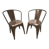 Paire de chaises bistrot vintage