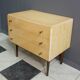 Commode en bois blond années 1960