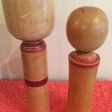 Japanese Kokeshi pair