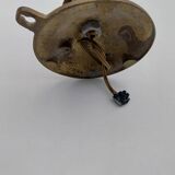 Old passageway wall lamp Marine lamp with holophane tulip pendulum