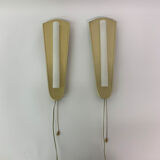 Mid-century set of 2 wall lamps, 1950’s