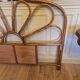 Rattan headboard