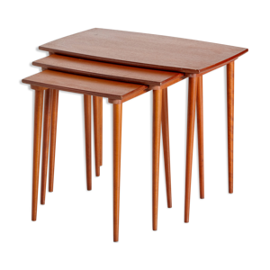 tables gigognes en teck