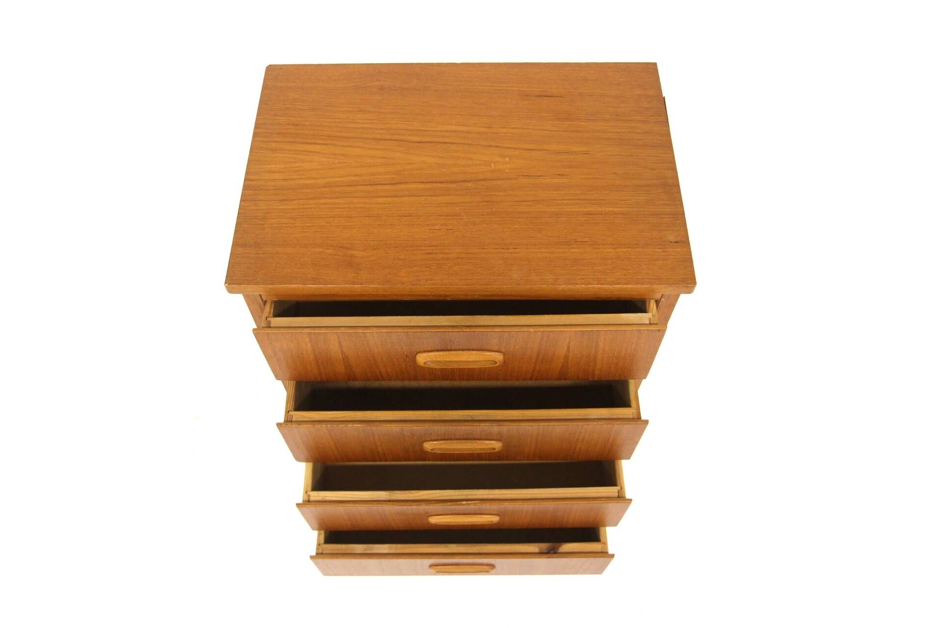 Commode scandinave en teck, Suède, 1960