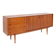 Teak sideboard, with four drawers and two doors. 20th century.