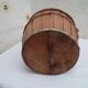 Old lady jeanne 10 liters in wood and straw