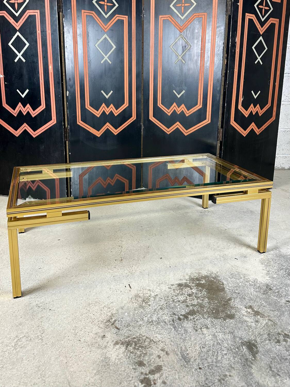 Pierre vandel coffee table 1980s