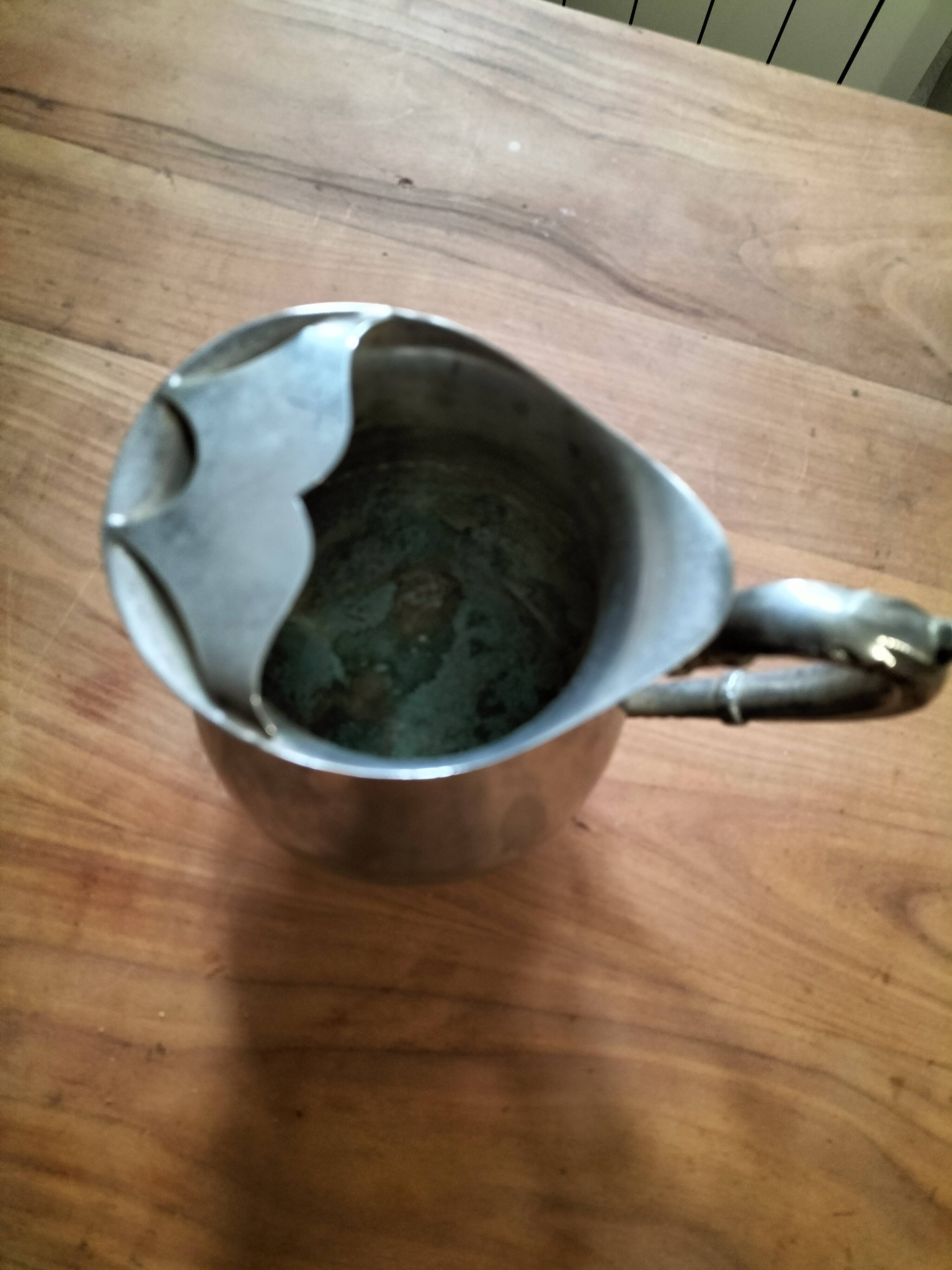 Pichet vintage argenté