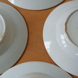 Lot d'assiettes creuses de Saint Amand