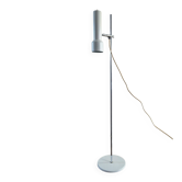 Adjustable and swivelling vintage floor lamp, designer light fixture.