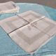 Ensemble nappe & 18 serviettes vintage 138x280