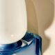 Vintage blue Tovi wall light Mid Century Modern/Space Age opaline scandi
