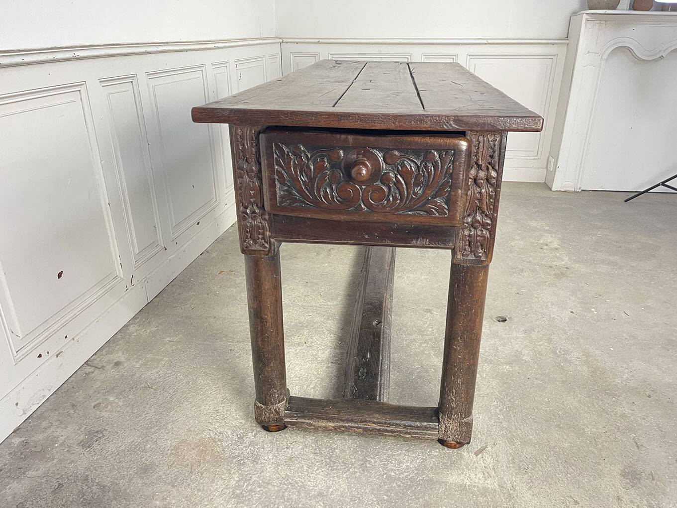 17th century walnut table