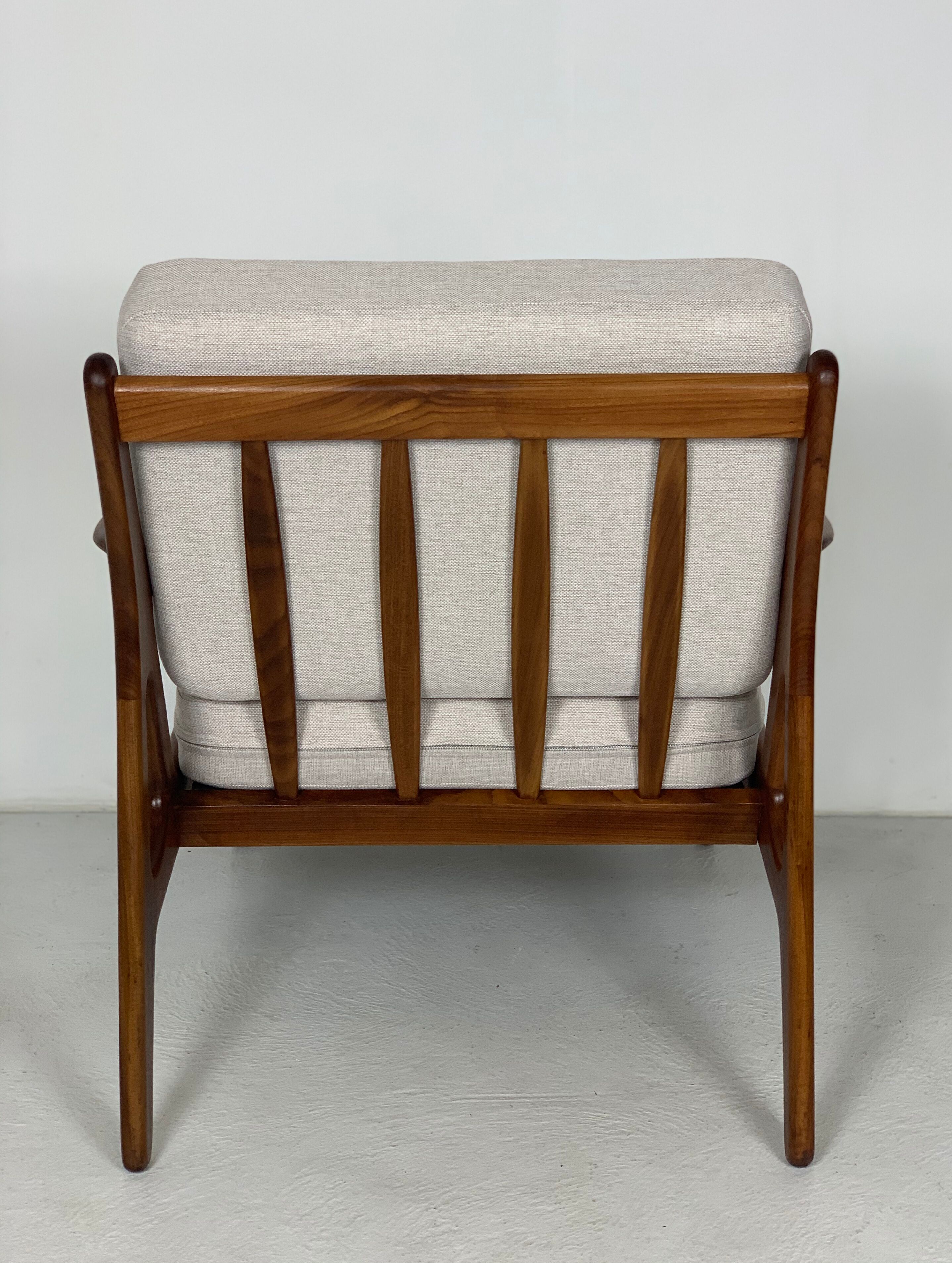 Danish midcentury easy chair by Arne Vodder 1960s
