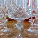 Lorraine crystal glasses