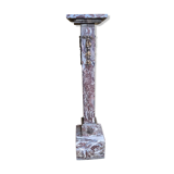 Marble and bronze sheathed selette