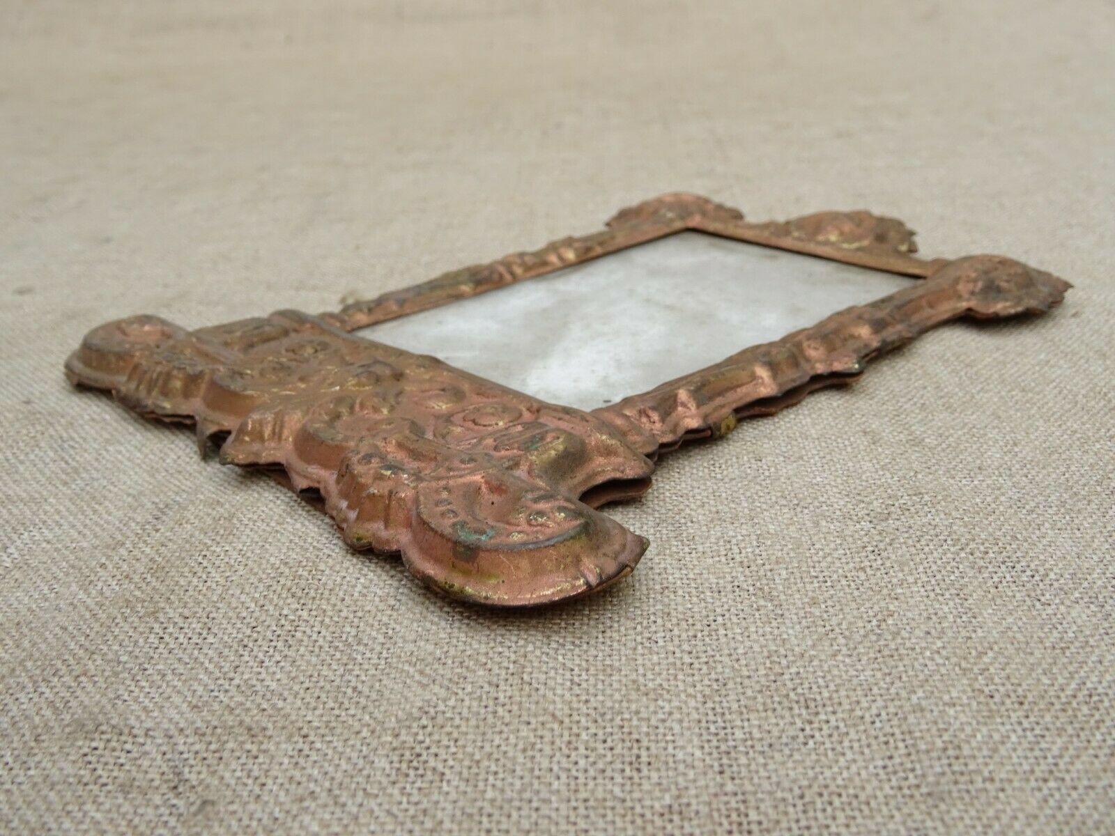 Set of 3 old tin frames stamped late nineteenth century