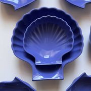 Service céramique forme coquillage