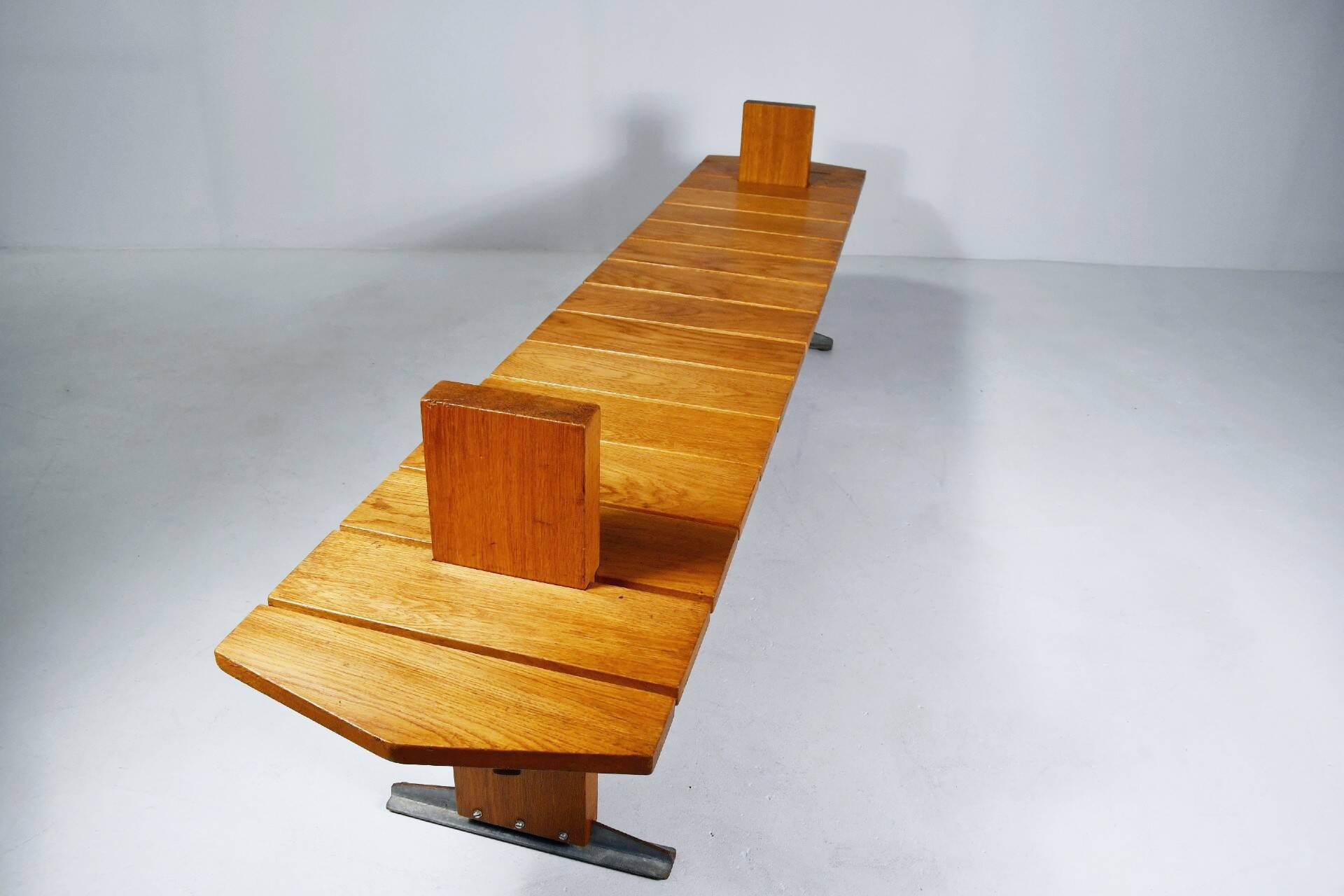 Prototype de banc par Olof Pira. Suède, années 1970.