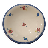 Low compote dish Digoin Sarreguemines