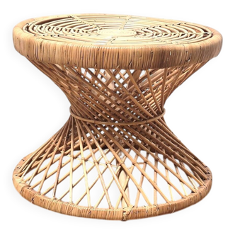 Table basse osier