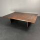 Low Japandi bamboo wabi sabi coffee table by Axel Vervoordt, Belgium 1980s