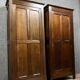 Pair of late 19th century bonnetières in stained beech circa 1880